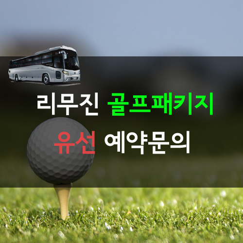 [유선문의]리무진 골프패키지